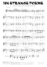 download the accordion score UN ETRANGE POEME in PDF format