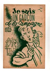 télécharger la partition d'accordéon JE SUIS UN GARCON DE LA CAMPAGNE au format PDF