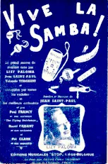 download the accordion score VIve La Samba in PDF format