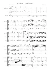 télécharger la partition d'accordéon WIENER TÄNZFEST Full Score au format PDF