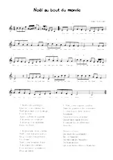 download the accordion score Noël au bout du monde in PDF format