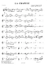 download the accordion score La crapule in PDF format