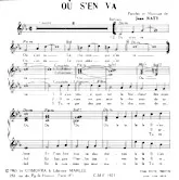 download the accordion score Où s’en va in PDF format