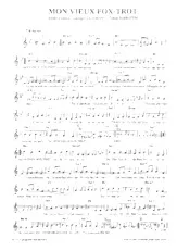 download the accordion score Mon vieux fox trot in PDF format