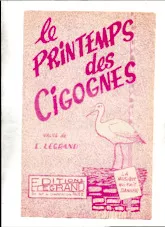 télécharger la partition d'accordéon Le printemps des cigognes au format PDF