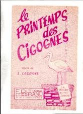 descargar la partitura para acordeón Le printemps des cigognes en formato PDF