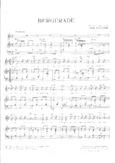 download the accordion score Bergerade in PDF format