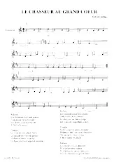 download the accordion score Le chasseur au grand cœur in PDF format