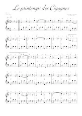 download the accordion score Le printemps des Cigognes in PDF format
