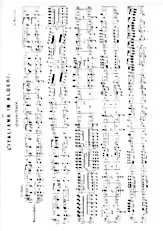 télécharger la partition d'accordéon L'italiana in Algéri (L'Italienne à Alger) Rossini au format PDF