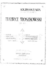 scarica la spartito per fisarmonica Six Morceaux / Pour Le Piano (Élegié/ Sur E'leau/Viux Pastel/Canon/Chanson Populaire / Chanson Napolitaine)(op.83) in formato PDF