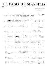 descargar la partitura para acordeón El Paso de Massilia en formato PDF