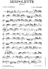 download the accordion score SERPOLETTE in PDF format