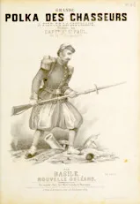télécharger la partition d'accordéon Grande Polka des chasseurs (A pied, de la Louisiane) au format PDF