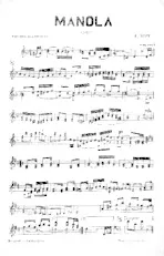 download the accordion score MANOLA in PDF format