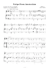 télécharger la partition d'accordéon TULIPS FROM AMSTERDAM au format PDF