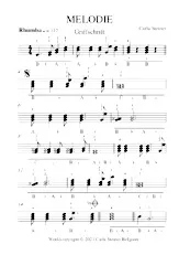 download the accordion score MELODIE  in PDF format