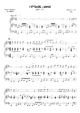 descargar la partitura para acordeón J'attends l'homme (She's a lady) en formato PDF