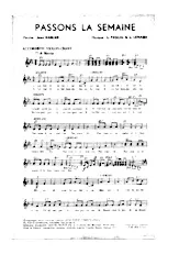 download the accordion score PASSONS LA SEMAINE in PDF format