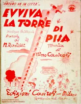 scarica la spartito per fisarmonica Evviva La Torre Di Pisa (Film 'Arturo va in citta') in formato PDF