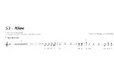 download the accordion score Aline in PDF format