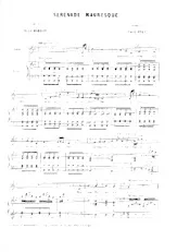 download the accordion score Sérénade Mauresque in PDF format