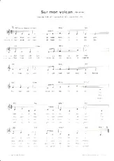 download the accordion score SUR MON VOLCAN in PDF format