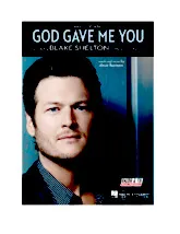 download the accordion score God gave me you in PDF format