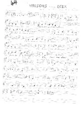 descargar la partitura para acordeón Valsons nous deux en formato PDF