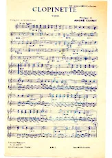 download the accordion score CLOPINETTE in PDF format