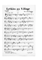 télécharger la partition d'accordéon LETKISS AU VILLAGE au format PDF