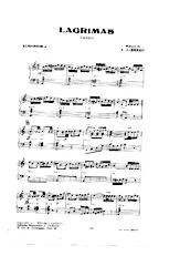 download the accordion score LAGRIMAS in PDF format