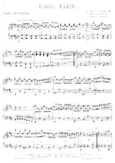 descargar la partitura para acordeón Fiddle Faddle  en formato PDF