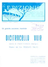 download the accordion score Dicitencello vuie in PDF format