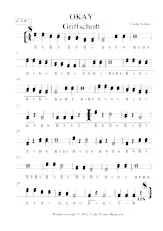 télécharger la partition d'accordéon Okay Griffschrift au format PDF