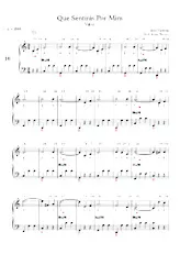 descargar la partitura para acordeón QueSentirásPorMim en formato PDF