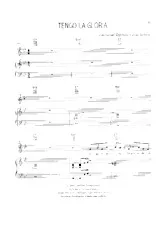 télécharger la partition d'accordéon Tengo la gloria au format PDF