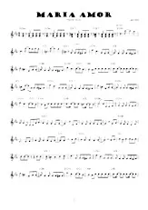 download the accordion score Maria amor in PDF format