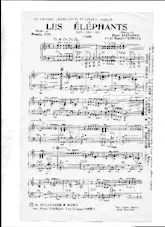 download the accordion score Les éléphants (orchestration) in PDF format