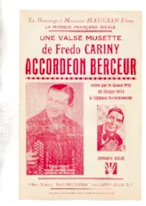 scarica la spartito per fisarmonica Accordéon berceur (orchestration) in formato PDF