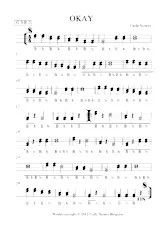 télécharger la partition d'accordéon OKAT Griffschrift au format PDF