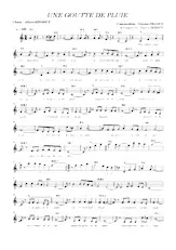 descargar la partitura para acordeón UNE GOUTTE DE PLUIE v2 en formato PDF