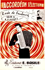 télécharger la partition d'accordéon Rosée de Faubourg au format PDF