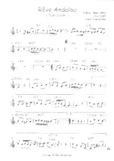 descargar la partitura para acordeón Rêve Andalou en formato PDF