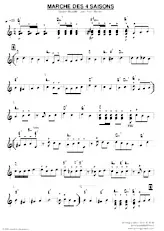 descargar la partitura para acordeón Marche des 4 saisons - Marche Musette - en formato PDF