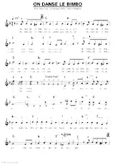 download the accordion score ON DANSE LE BIMBO in PDF format