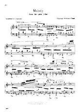 télécharger la partition d'accordéon Melody / From The Opera au format PDF