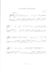 descargar la partitura para acordeón les cloches du hameau en formato PDF