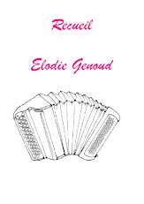 télécharger la partition d'accordéon Recueil Elodie Genoud au format PDF