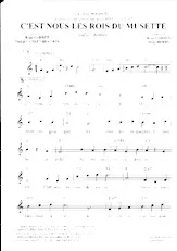 download the accordion score C'est nous les rois du musette in PDF format